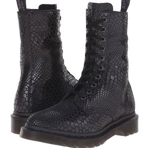 Doc Marten Alix Boot Snake US 8 UK 6